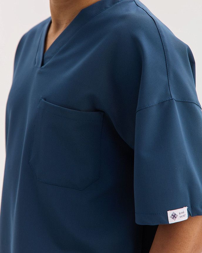 Медичний костюм чоловічий Чикаго синій 5