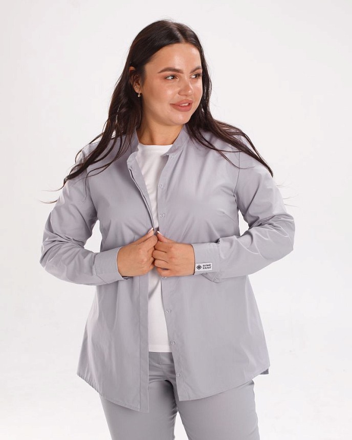 Комплект: медична сорочка Стефанія + медичні брюки жіночі Торонто + футболка #5 4