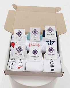 Набор женских носков медицинских "Women Medical Box" - 6 пар