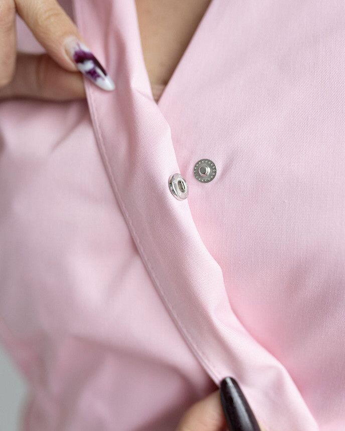 Медицинский костюм женский Киото светло-розовый 4