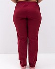 Медицинский костюм женский Рио марсала +SIZE (уценка/брак) 7