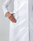 Медичний халат жіночий Моніка білий 5