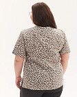Медична сорочка жіноча Топаз принт Leopard NEW +SIZE 2