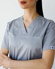 Медичний костюм жіночий Топаз сірий NEW 4