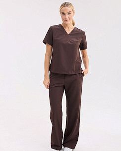 Медичний костюм жіночий Саванна коричневий Медичний костюм жіночий Саванна коричневий