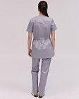 Медицинский костюм женский Вирджиния серый 3