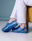 Обувь медицинская унисекс Coqui Jumper синий-лайм 2
