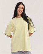 Медична базова футболка жіноча жовта