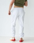 Медичні штани чоловічі джогери білі 2