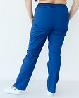 Медицинский костюм женский Топаз синий +SIZE 8