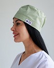 Медична шапочка фісташкова (Elitе Stretch)
