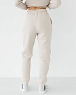 Медицинские женские утепленные брюки Онтарио светло-бежевые 2