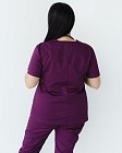 Медичний костюм жіночий Топаз фіолетовий +SIZE 3