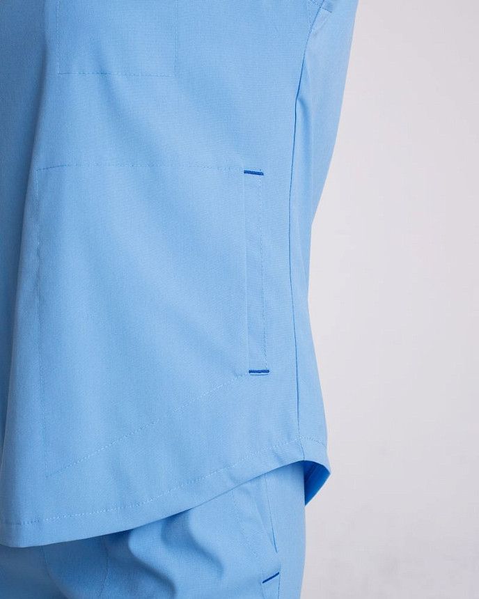 Медицинский костюм женский Сидней голубой (уценка/брак) 11