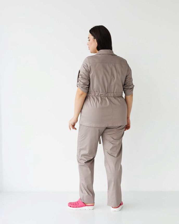 Медичний костюм жіночий Кейптаун мокко (уцінка/брак) 2