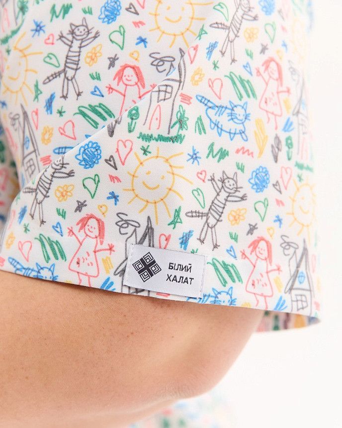 Медична сорочка жіноча Аризона принт Kids +SIZE 5