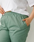 Медичні штани жіночі джогери оливкові +SIZE 3
