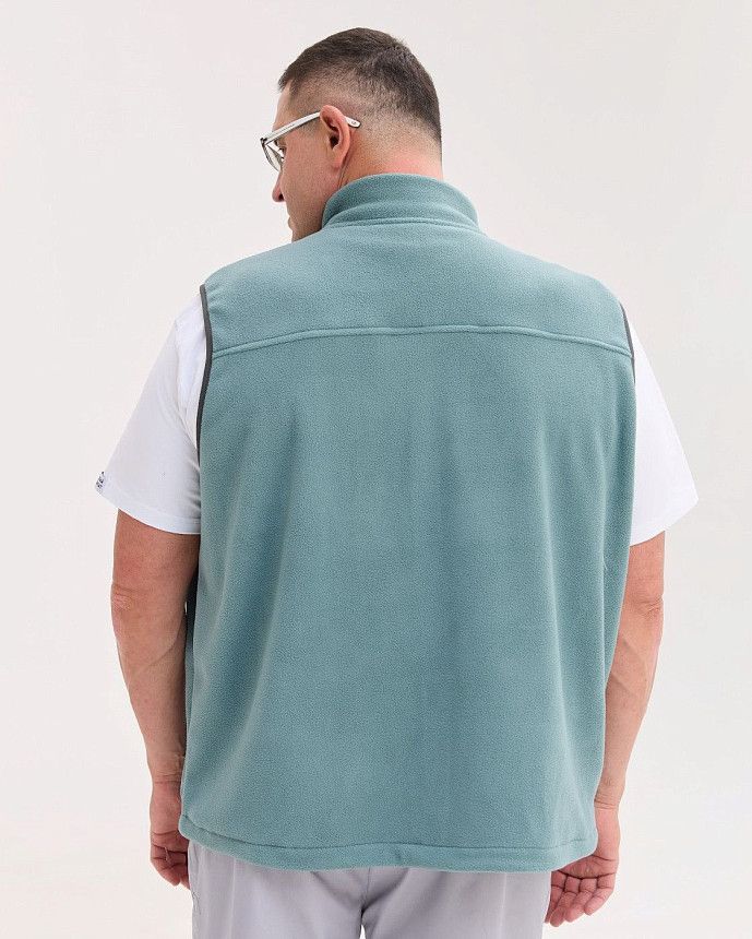 Медицинская жилетка мужская флисовая Говерла нефритовая +SIZE 3