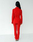 Медицинский костюм женский Монтана красный (уценка/брак) 2