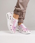 Обувь медицинская женская кроссовки с открытой пяткой Teeth Pink Air подошва 3