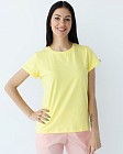 Медицинская футболка женская Модерн желтая 5