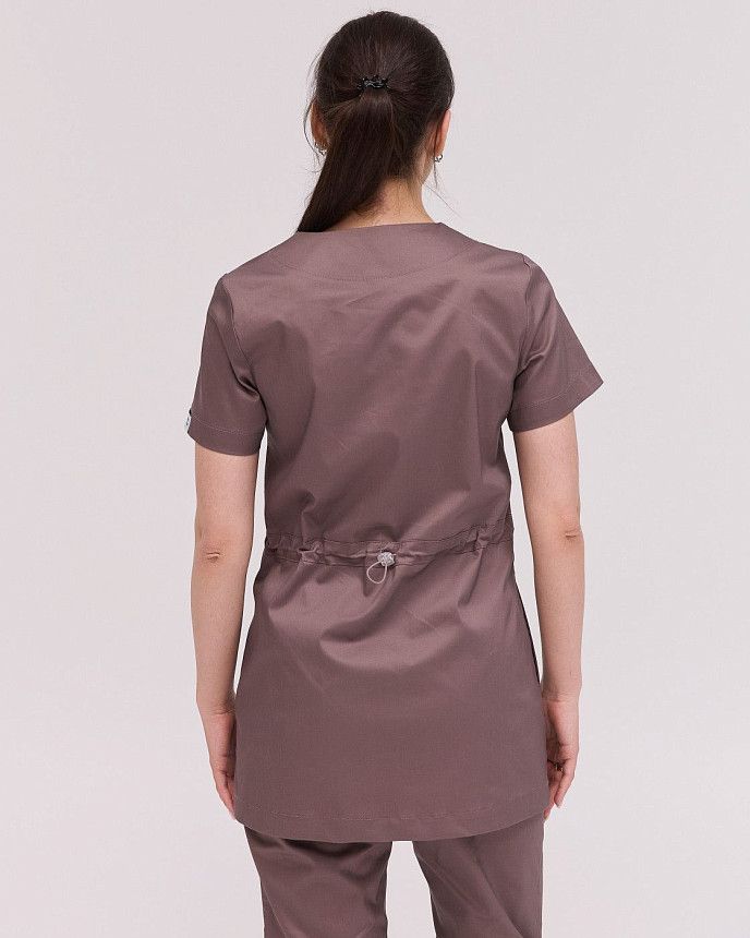 Медичний костюм жіночий Вірджинія какао 5