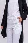 Комплект: халат жіночий Київ + брюки жіночі Торонто + медична класична футболка №1 5