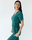 Медицинский костюм женский Рио зеленый 3
