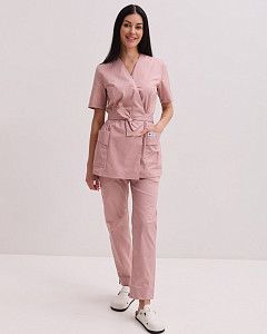 Медицинский костюм женский Киото светло-лиловый