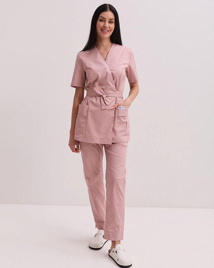 Медицинский костюм женский Киото светло-лиловый