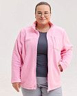 Медицинская кофта женская флисовая Финляндия розовая +SIZE 2 Белый халат Медицинская кофта женская флисовая Финляндия розовая +SIZE 2