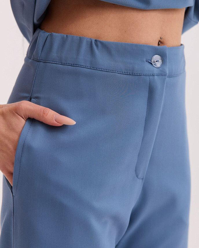 Медицинский костюм женский Саванна дымчато-голубой 6