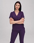 Медичний костюм жіночий Ріо фіолетовий 3