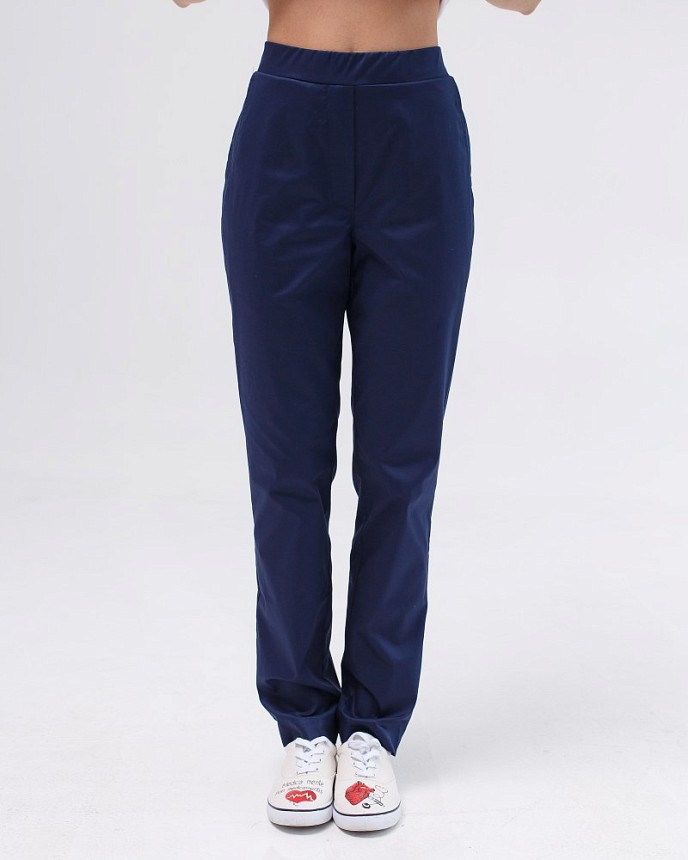 Медицинские женские брюки Торонто темно-синие 5