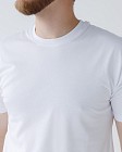 Медична футболка чоловіча біла 4