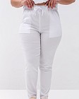 Медичний костюм жіночий Марсель білий +SIZE 8