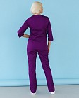Медицинский костюм женский Лотос фиолетовый 2