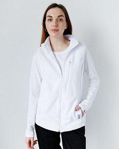 Медична флісова жилетка Канада біла (унісекс)