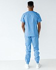 Медицинский костюм мужской Техас голубой 2
