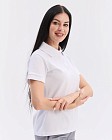 Медицинское поло женское белое NEW 2