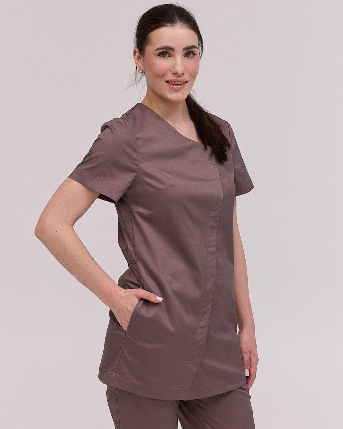 Медицинский костюм женский Вирджиния какао 3
