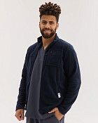 Медицинская кофта мужская флисовая Финляндия темно-синяя