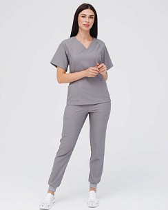 Медицинский женский костюм Аризона серый