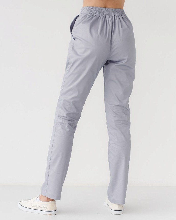 Медичні жіночі брюки Торонто сірі 3