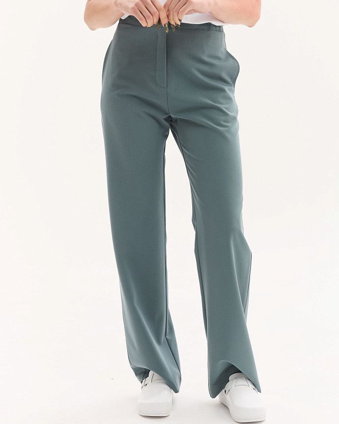 Медицинские брюки женские Саванна нефритовые 2