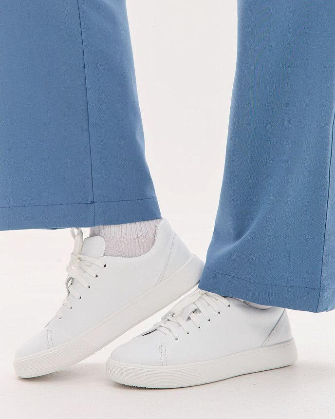 Медичні кеди жіночі білі (натуральна шкіра) 4