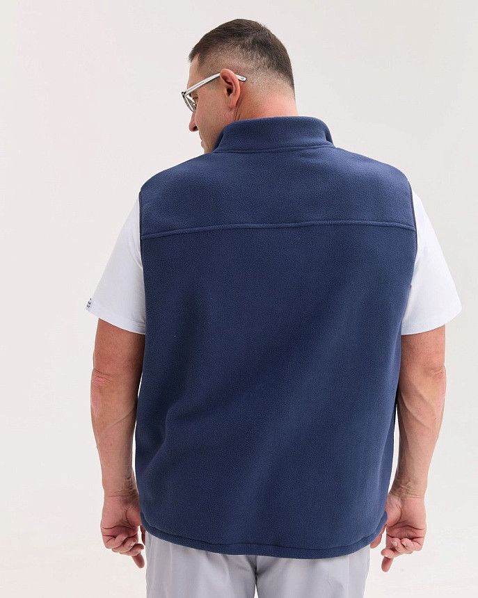 Медицинская жилетка мужская флисовая Говерла синяя +SIZE 3