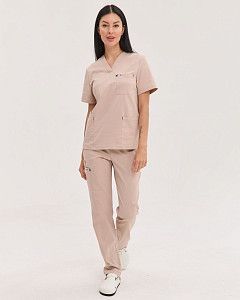 Медичний костюм жіночий Бристоль пісочний
