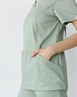 Медицинский женский костюм Топаз фисташковый NEW +SIZE (уценка/брак) 5