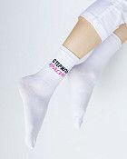 Медичні шкарпетки жіночі з принтом Стерильно красиво